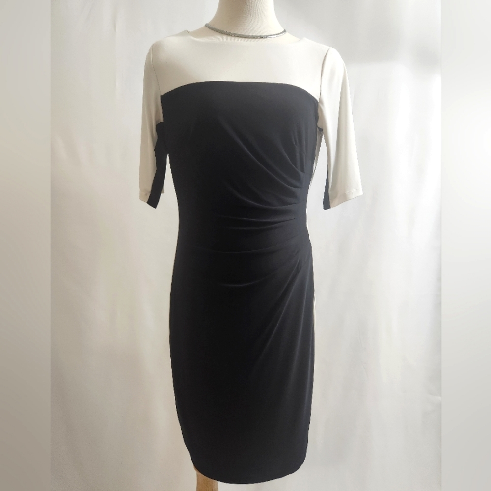 🔥PRICE DROP🔥Ann Klein Classic Dress Color Black and White Size 6